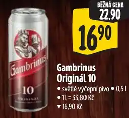Albert Gambrinus Originál 10 nabídka