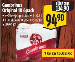 Albert Gambrinus Original nabídka