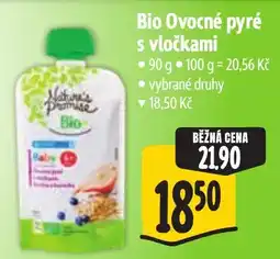 Albert Nature's Promise Bio Ovocné pyré s vločkami nabídka