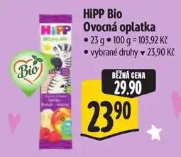 Albert HiPP Bio Ovocná oplatka nabídka