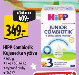 Albert HiPP Combiotik Kojenecká výživa nabídka