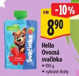 Albert Hello Ovocná svačinka nabídka