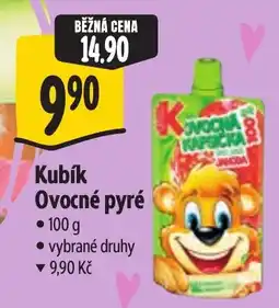 Albert Kubík Ovocné pyré nabídka