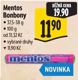 Albert Mentos Bonbony nabídka