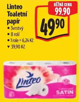 Albert Linteo toaletní papír nabídka