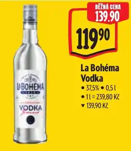 Albert La Bohéma Vodka nabídka