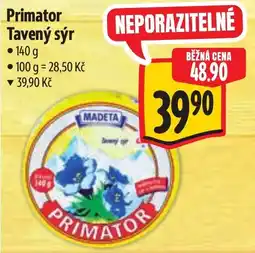 Albert Primator tavený sýr nabídka