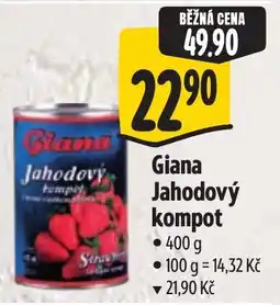 Albert Giana jahodový kompot nabídka