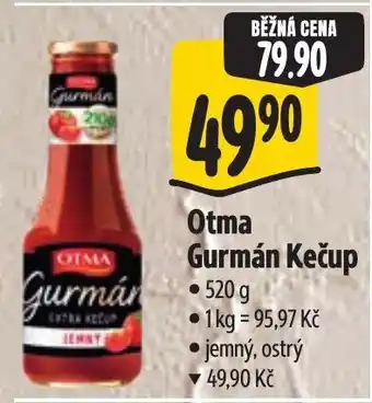 Albert Otma Gurmán Kečup nabídka