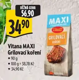 Albert Vitana maxi grilovací koření nabídka