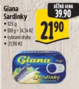 Albert Giana sardinky nabídka