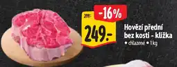 Albert Hovězí přední bez kosti - kližka nabídka