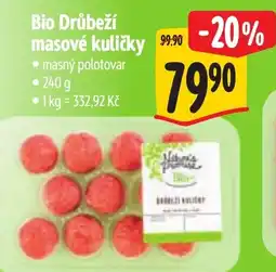 Albert Nature's Bio Drůbeží masové kuličky nabídka