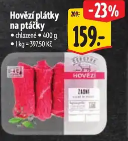Albert Censtve hovězí plátky na ptáčky nabídka