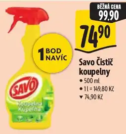 Albert Savo čistič koupelny nabídka