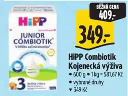 Albert HiPP Combiotik Kojenecká výživa nabídka