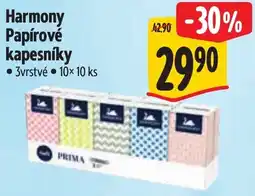 Albert Harmony papírové kapesníky nabídka
