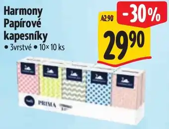 Albert Harmony papírové kapesníky nabídka
