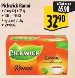 Albert Pickwick Ranní nabídka