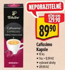 Albert Tehibo Cafissimo Espresso nabídka