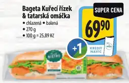 Albert Bageta Kuřecí řízek & tatarská omáčka nabídka