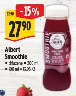 Albert Albert Smoothie nabídka