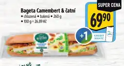 Albert Bistro Bageta Camembert & čatní nabídka