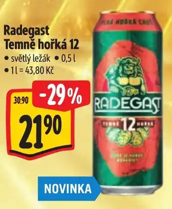 Radegast temně hořká 12