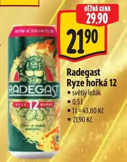 Albert Radegast Ryze hořká 12 nabídka