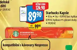 Albert Starbucks Kapsle nabídka
