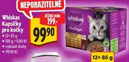 Albert Whiskas kapsičky pro kočky nabídka