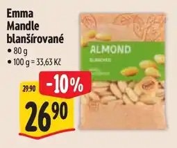 Albert Emma mandle blanšírované nabídka