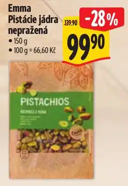 Albert Emma Pistácie jádra nepražená nabídka