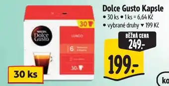 Albert Dolce Gusto kapsle nabídka
