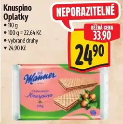 Albert Manner Knuspino nabídka