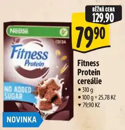 Albert Nestlé Fitness Protein cereálie nabídka