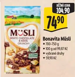 Albert Bonavita Müsli nabídka