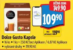 Albert Dolce Gusto Kapsle nabídka