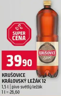 Terno Krušovice královský ležák 12 nabídka