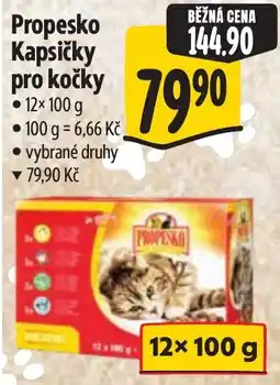 Albert Propesko kapsičky pro kočky nabídka