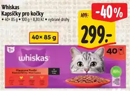 Albert Whiskas kapsičky pro kočky nabídka
