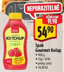 Albert Spak Gourmet Kečup nabídka