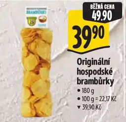 Albert Originální hospodské brambůrky nabídka