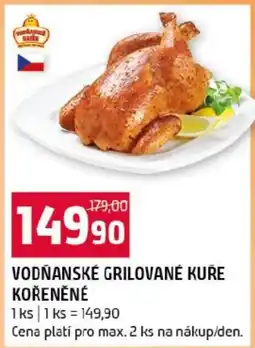 Terno Vodňanské grilované kuře kořeněné nabídka