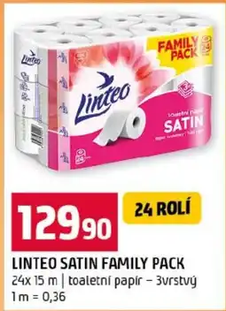 Terno Linteo satin family pack nabídka
