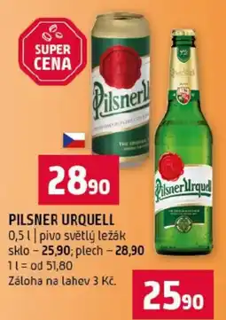 Terno Pilsner urquell nabídka