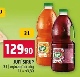 Terno Jupí sirup nabídka