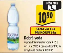 Albert Dobrá voda nabídka