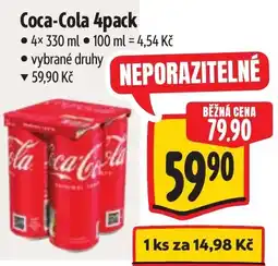 Albert Coca-Cola 4pack nabídka