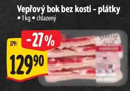 Albert Vepřový bok bez kosti - plátky nabídka